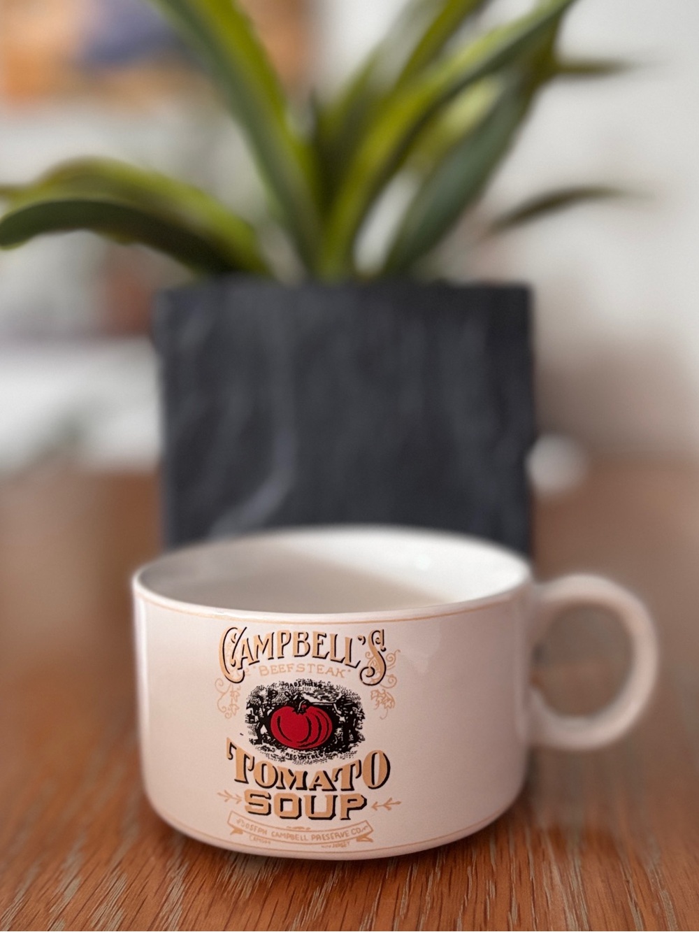 Tomato Soup Ceramic Mug - Cream